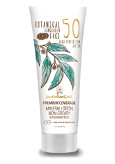 Botanical Sunscreen Face SPF50 broad very high protection